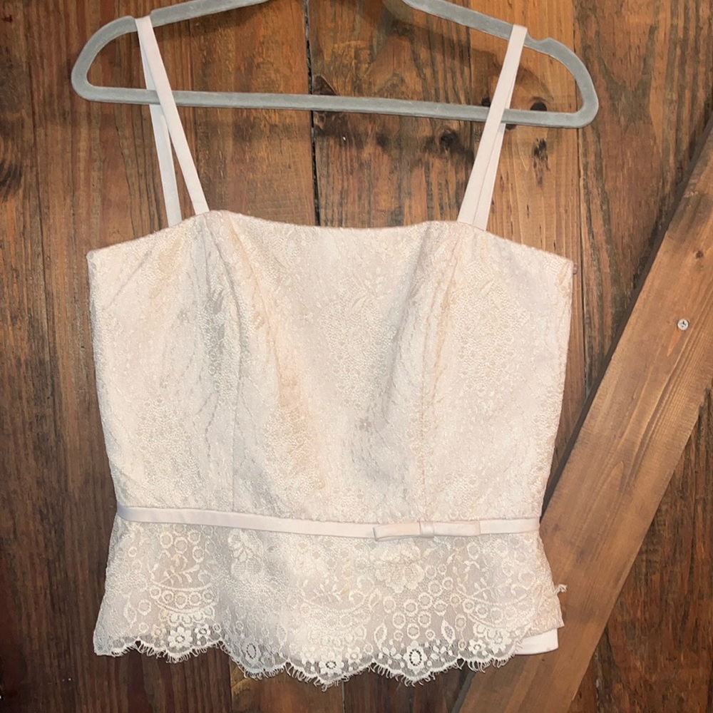 Cachet Bustier Lace Top